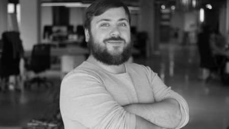 James Byrne - A black and white photo of NetEnt Casino author James Byrne - Created by NetEnt Casino